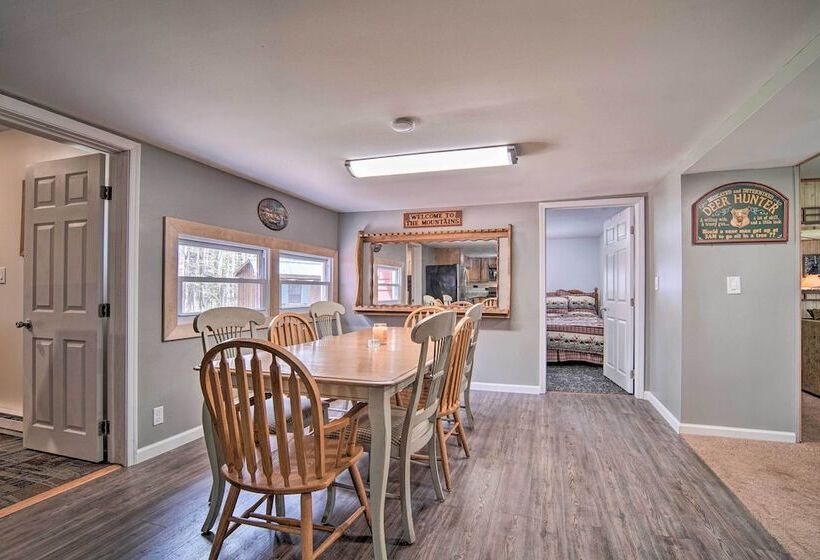 Rustic & Modern Russell Cabin W/ Grill + Deck