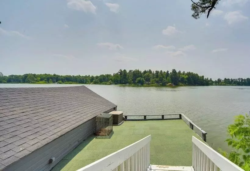 Spacious Home W/ Deck On Lake Chetek!