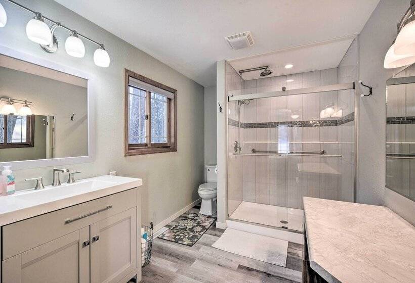 Spacious Home W/ Deck On Lake Chetek!