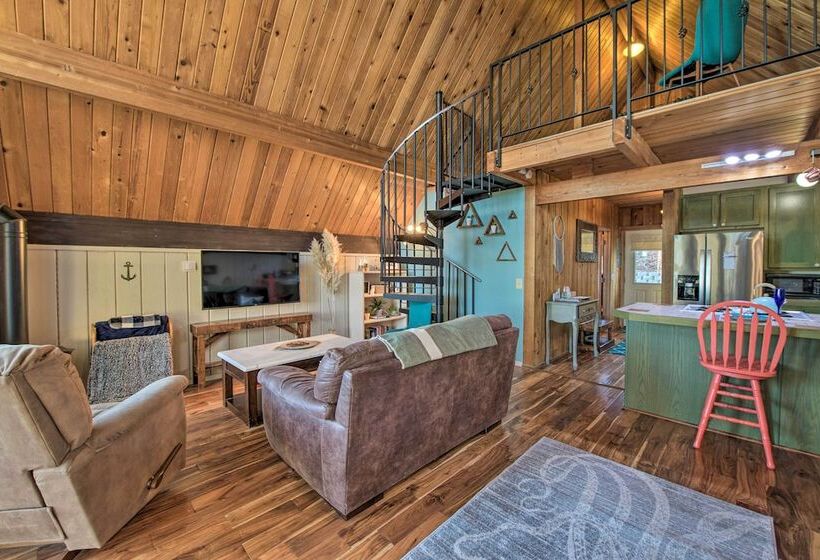 Unique Camano Cabin W/ Mountain + Water Views