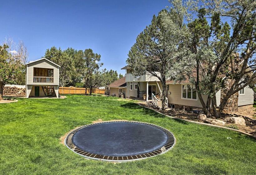 Cedar City Family Home W/ Game Room + Yard!