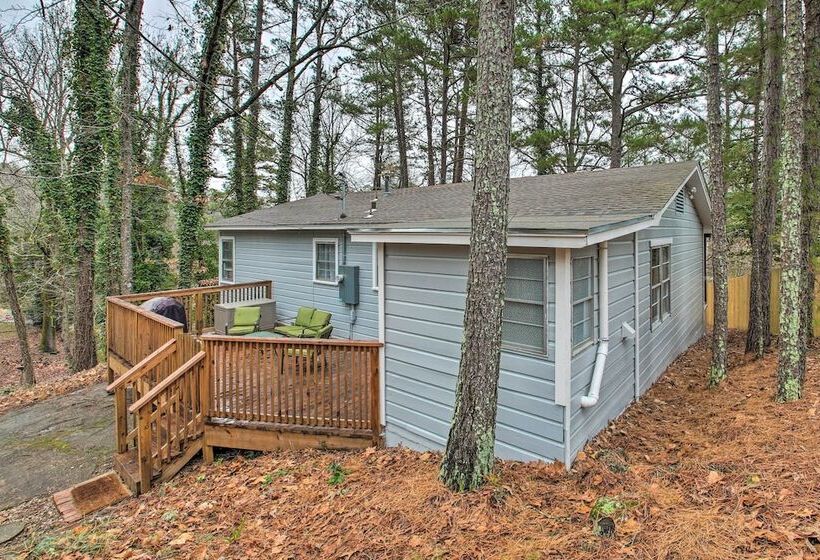 Centrally Located Hot Springs Home W/ Deck!