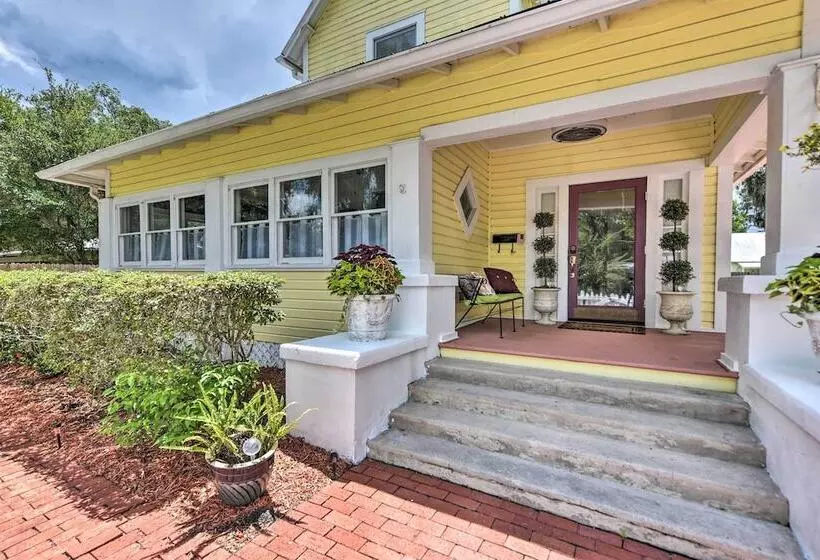 Historic Green Cove Springs Home   Walk To Coast!