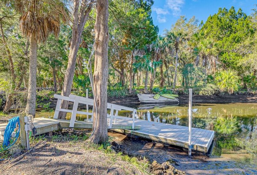 Riverfront Home W/ Boat Dock & Kayaks!