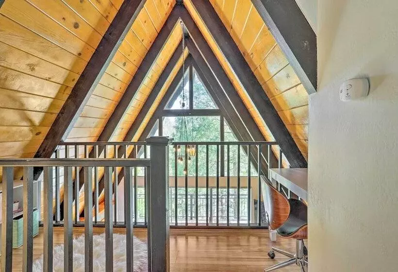 Chic A Frame Treehouse   3 Mi To Village!