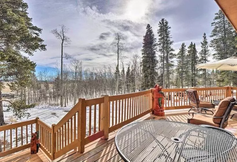 22str 00047 Fairplay Cabin W/ Deck On 3 Acres!