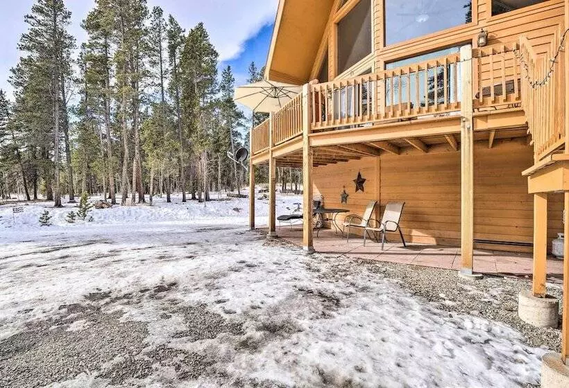 22str 00047 Fairplay Cabin W/ Deck On 3 Acres!