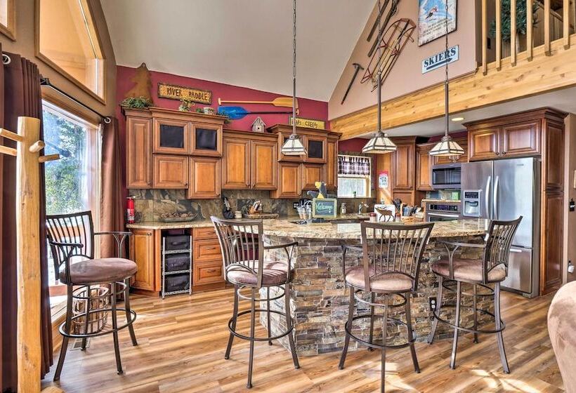 22str 00047 Fairplay Cabin W/ Deck On 3 Acres!