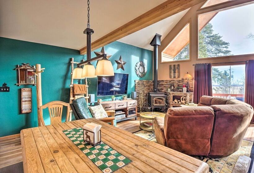 22str 00047 Fairplay Cabin W/ Deck On 3 Acres!