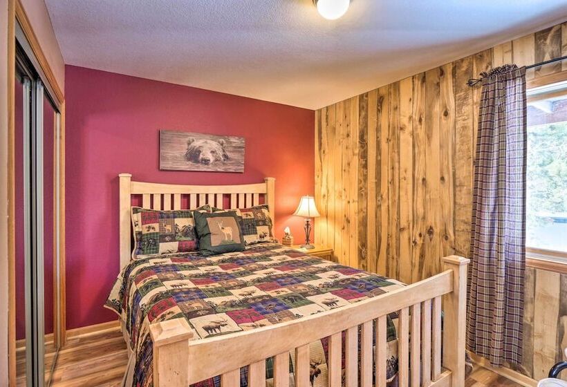 22str 00047 Fairplay Cabin W/ Deck On 3 Acres!