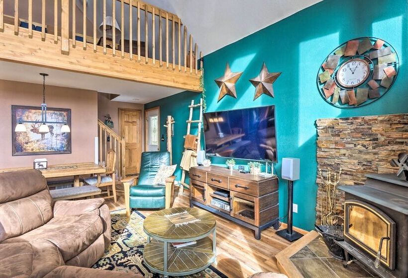 22str 00047 Fairplay Cabin W/ Deck On 3 Acres!