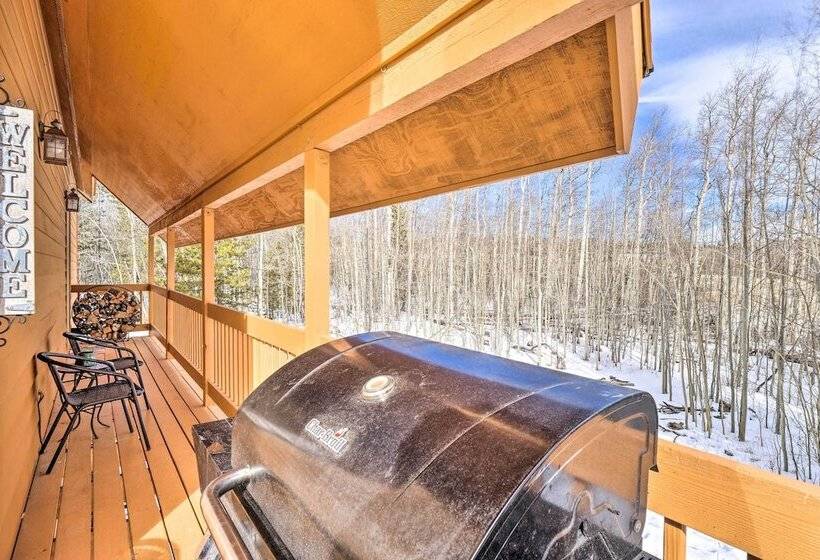 22str 00047 Fairplay Cabin W/ Deck On 3 Acres!