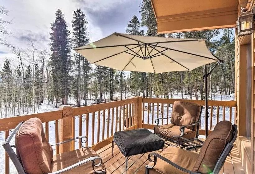 22str 00047 Fairplay Cabin W/ Deck On 3 Acres!