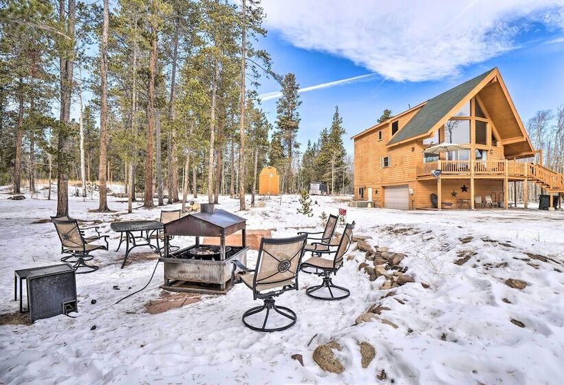 22str 00047 Fairplay Cabin W/ Deck On 3 Acres!