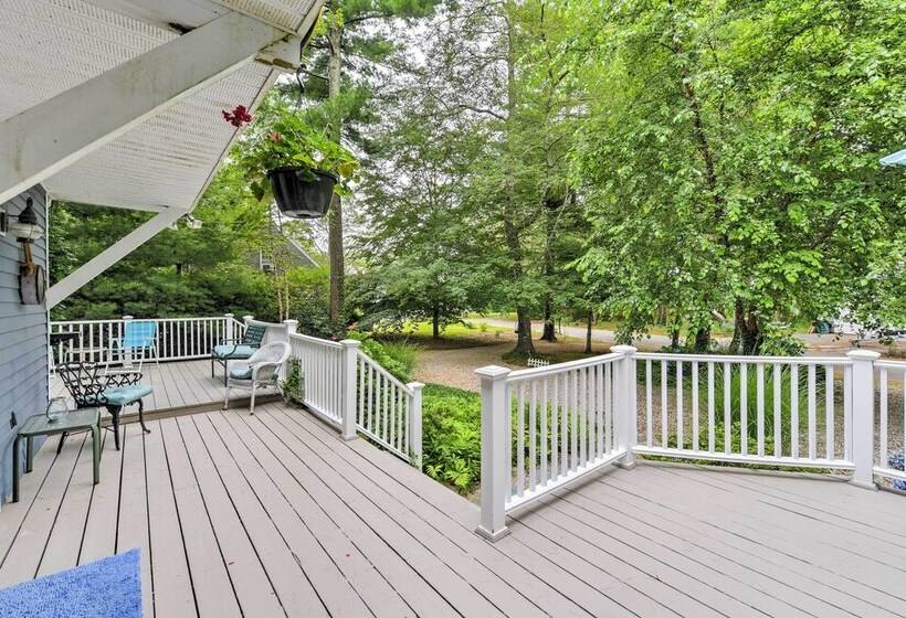 Mashpee House W/ Wraparound Deck   Walk To Beach!