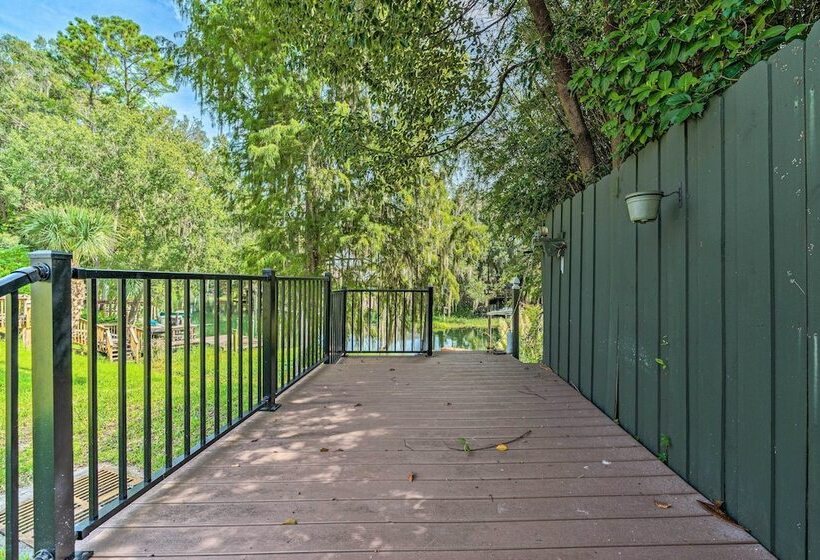 Rainbow River Home W/ Private Kayak Dock
