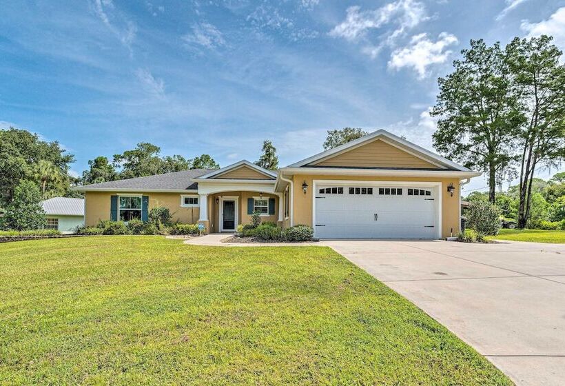 Rainbow River Home W/ Private Kayak Dock