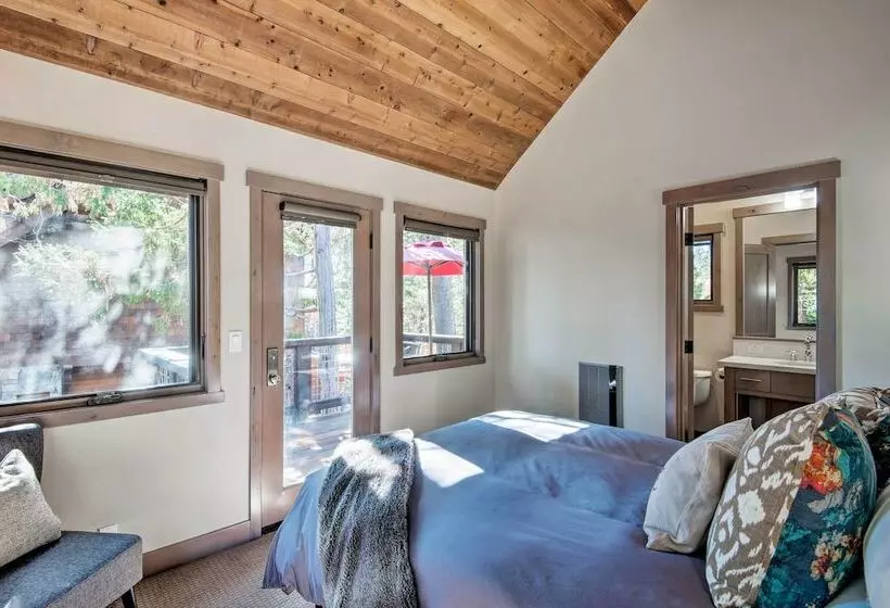 Modern Lakeside Cabin: Walk To Dock & Tahoe City