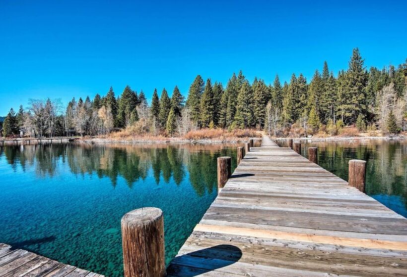 Modern Lakeside Cabin: Walk To Dock & Tahoe City