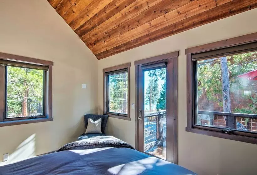 Modern Lakeside Cabin: Walk To Dock & Tahoe City