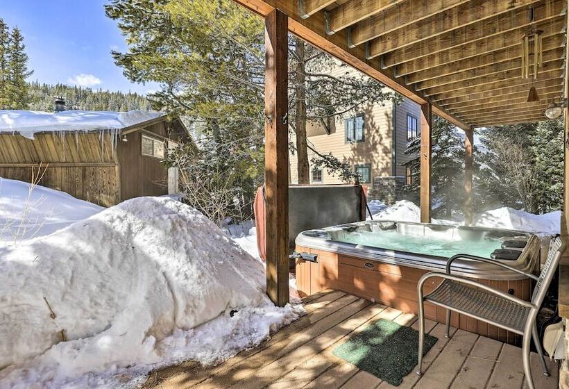 Mountainside Winter Park Ski Home W/ Hot Tub