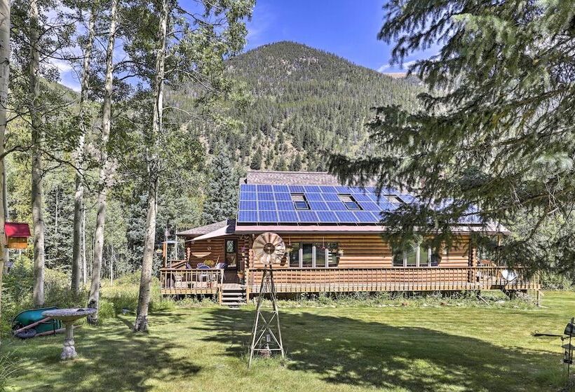 Silver Plume Mountain Haven With Views & Deck!