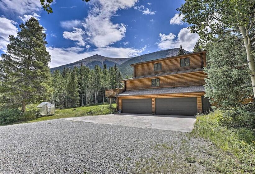 Silver Plume Mountain Haven With Views & Deck!