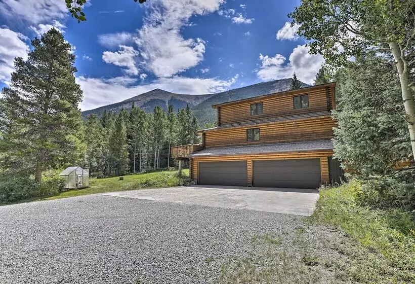Silver Plume Mountain Haven With Views & Deck!
