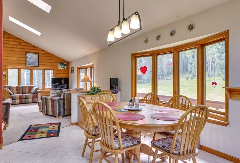 Silver Plume Mountain Haven With Views & Deck!