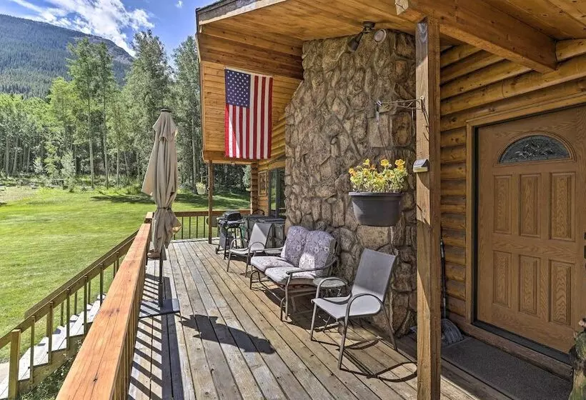 Silver Plume Mountain Haven With Views & Deck!