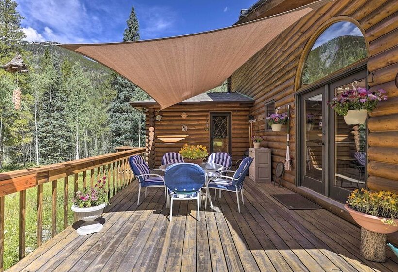 Silver Plume Mountain Haven With Views & Deck!