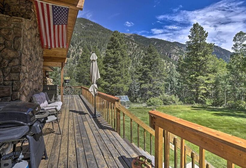 Silver Plume Mountain Haven With Views & Deck!
