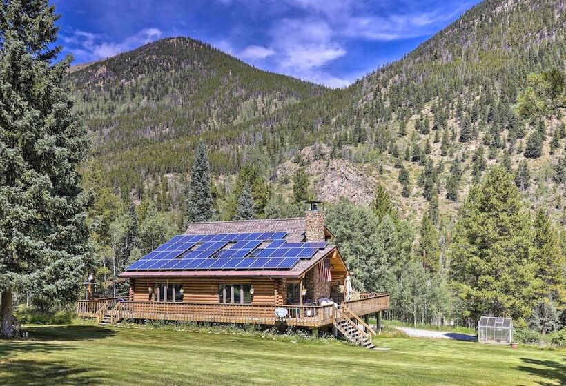 Silver Plume Mountain Haven With Views & Deck!