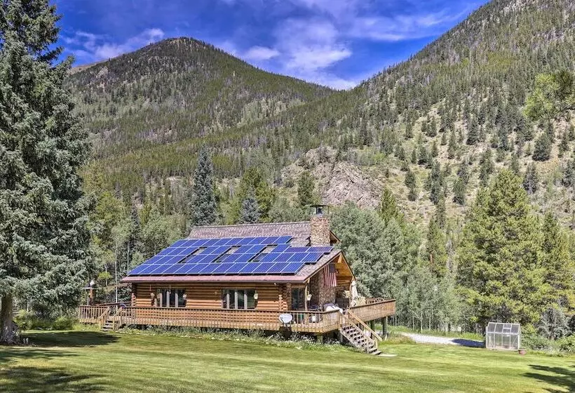 Silver Plume Mountain Haven With Views & Deck!