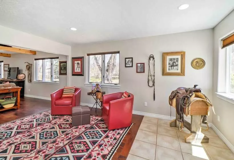 Spacious Mancos Home W/ Furnished Deck & Yard!