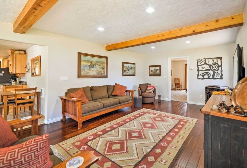 Spacious Mancos Home W/ Furnished Deck & Yard!