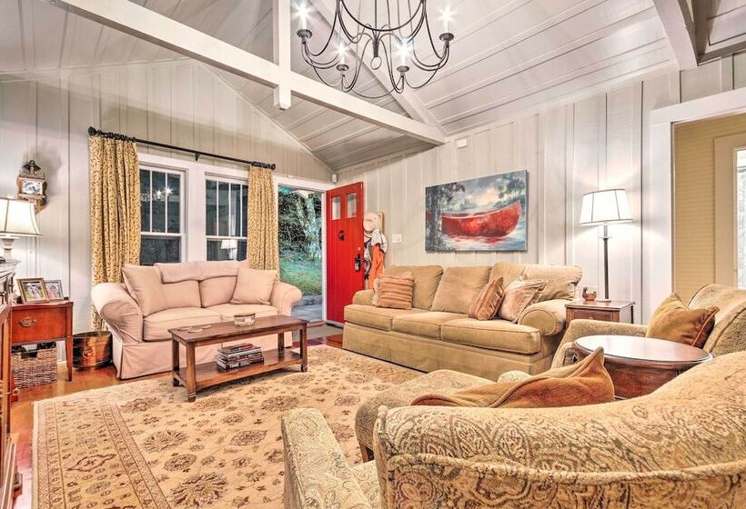 Waterfront Home W/ Boat Dock On Mirror Lake!