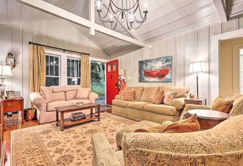 Waterfront Home W/ Boat Dock On Mirror Lake!