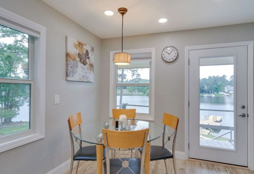 Waterfront Lakehouse W/ Private Dock & Fire Pit!