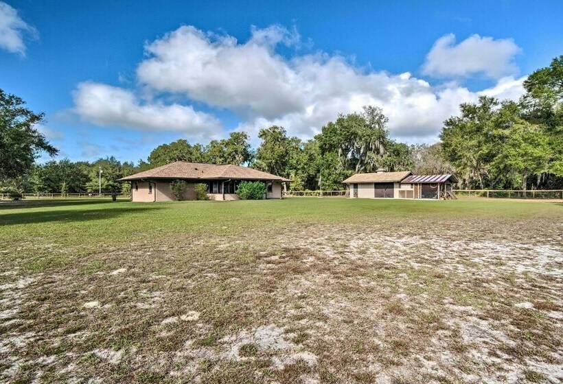 Charming Lake Panasoffkee Abode On 2 Acres!