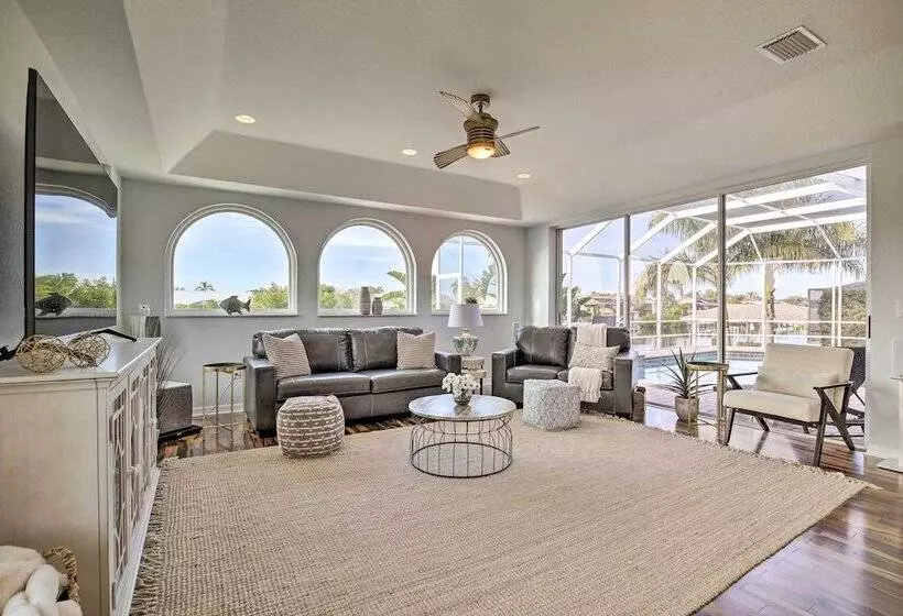 Heated Pool/spa & Dock: Apollo Beach Home On Canal