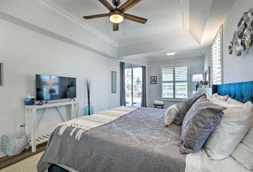 Heated Pool/spa & Dock: Apollo Beach Home On Canal