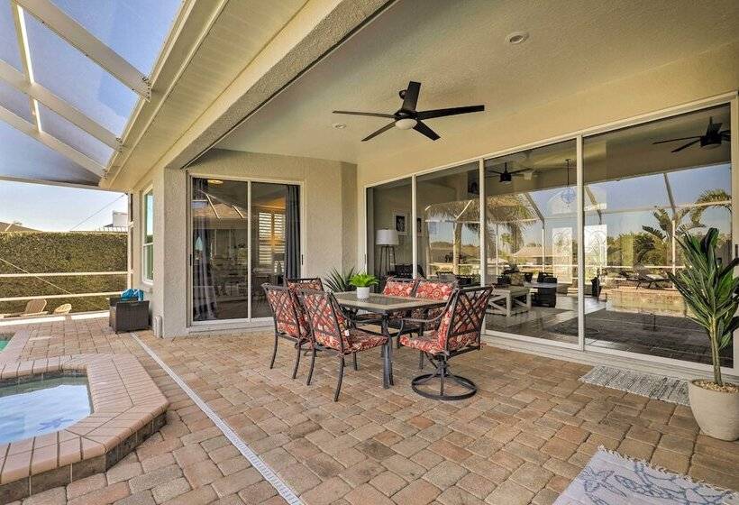 Heated Pool/spa & Dock: Apollo Beach Home On Canal