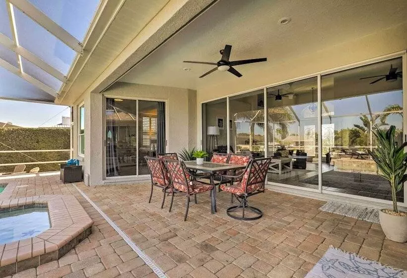 Heated Pool/spa & Dock: Apollo Beach Home On Canal