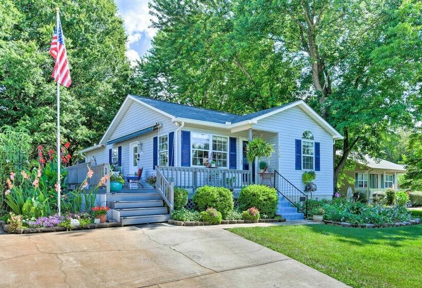 Lake Norman Home W/ Porch   Across From Marina!
