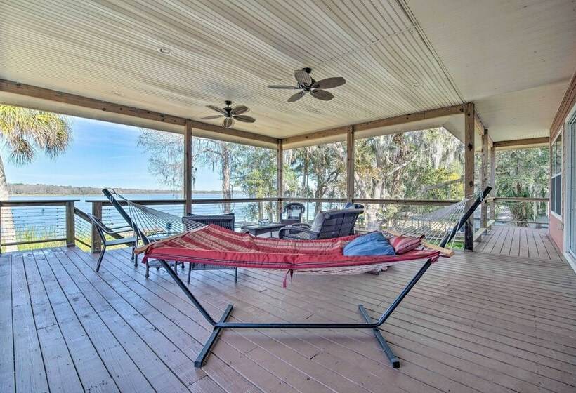 Lakefront Crystal River Home W/ Private Dock!