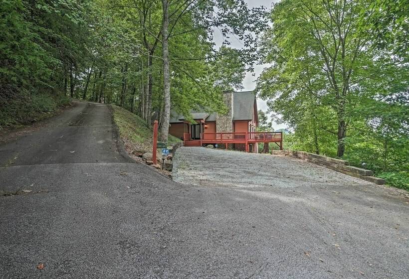 Mountain Retreat W/ Decks, Hot Tub, & Games!