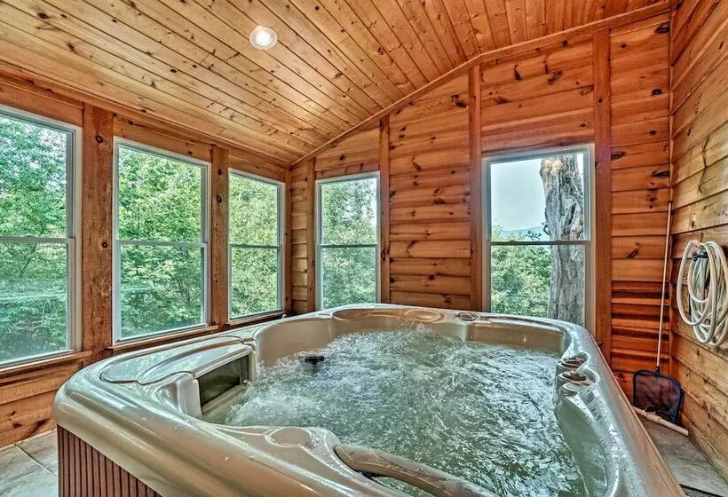 Mountain Retreat W/ Decks, Hot Tub, & Games!