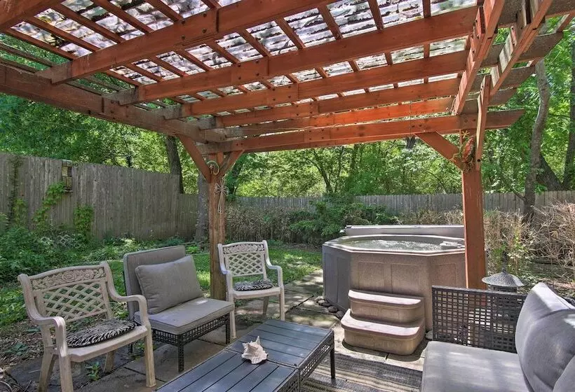 Private Home W/ Hot Tub & Patio Near Dtwn Tulsa