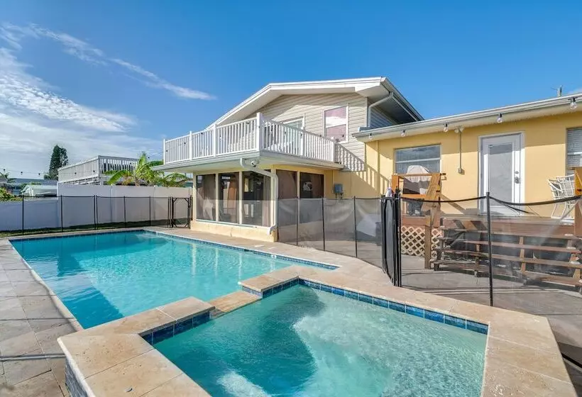 Spacious Canalfront Home W/ Pool ~ 1/2 Mi To Beach